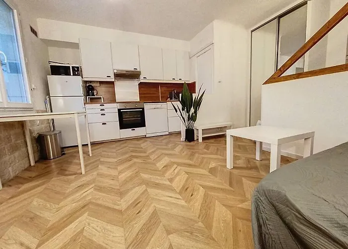 Appartement Parking Cosy Jardin Et Clim *