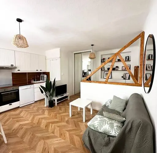 Appartement Parking Cosy Jardin Et Clim